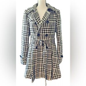 Women’s wool blend mid length coat